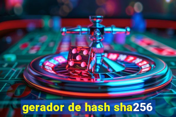 gerador de hash sha256